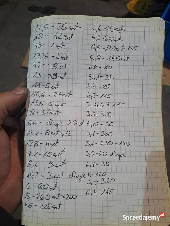 Wiertła hss nwka baildon poldi 1mm małopolskie Skomielna Czarna