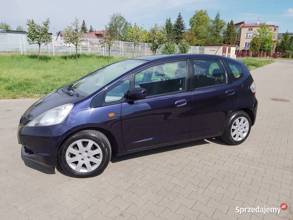 Honda Jazz 2009r 12 Benzyna Klima Zadbana elektryczne lusterka mazowieckie Radom