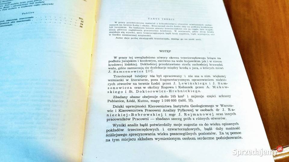 Trzeciorzęd Łodzi i okolic Feliks Różycki twarda Gdańsk sprzedam