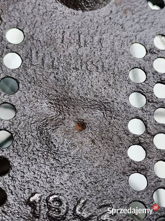 Niemiecka kolejowa lampa na swieczke z 1924 roku