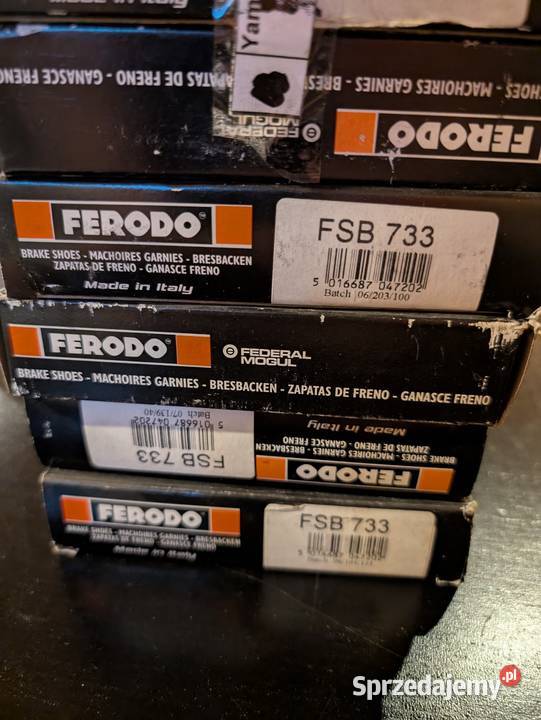 Szczęki hamulcowe Yamaha Suzuki Ferodo FSB 733 Szczęki Warszawa sprzedam