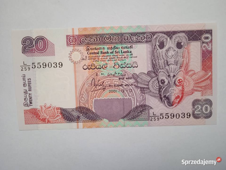 sl014 Sri Lanka 2001 r Zabrze