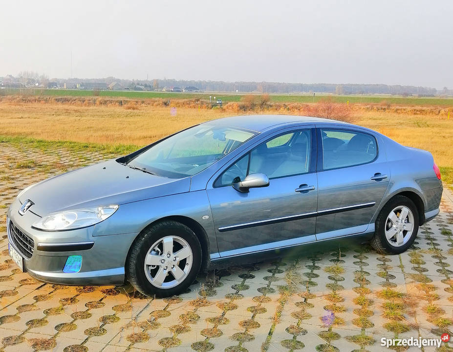 Peugeot 407 16hdi uszkodzony poduszka powietrzna wielkopolskie Kórnik