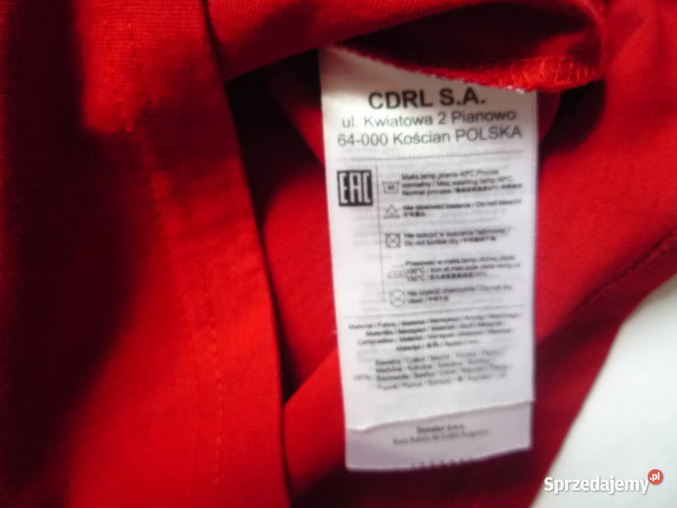 Nowa Coccodrillo 122 Bluzka Czerwona Batman Szczecin sprzedam