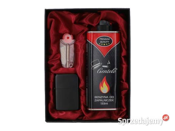 Zestaw Zapalniczka Benzynowa Knot i Kamienie Ostrowy nad Okszą