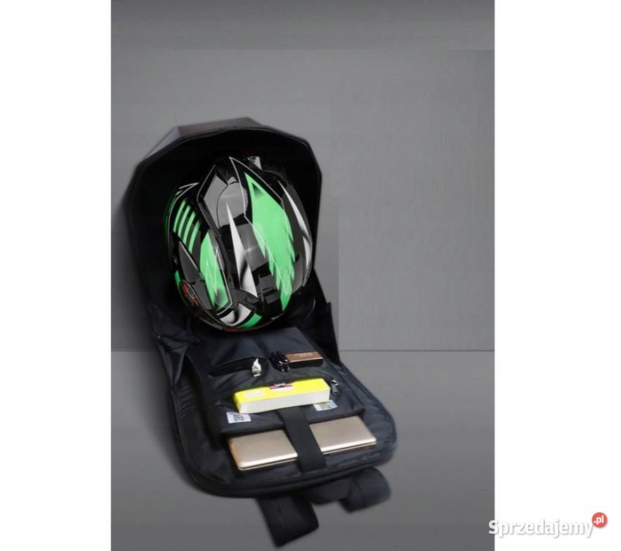 PLECAK MOTOCYKLOWY LED ANIMACJE TWARDY GARB Sosnowiec