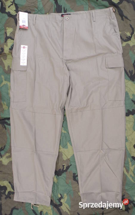 Spodnie BDU Khaki TRU SPEC 2XL cotton dolnośląskie