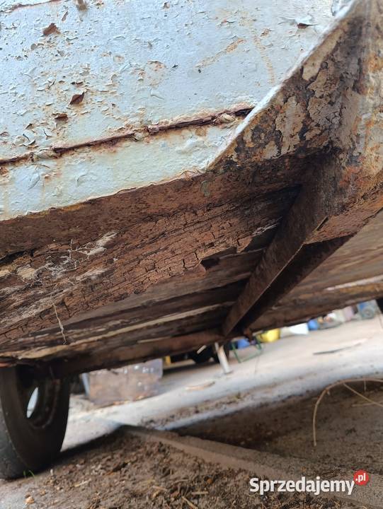 Przyczepka rolnicza wózek ciągnikowa Nowy Tomyśl