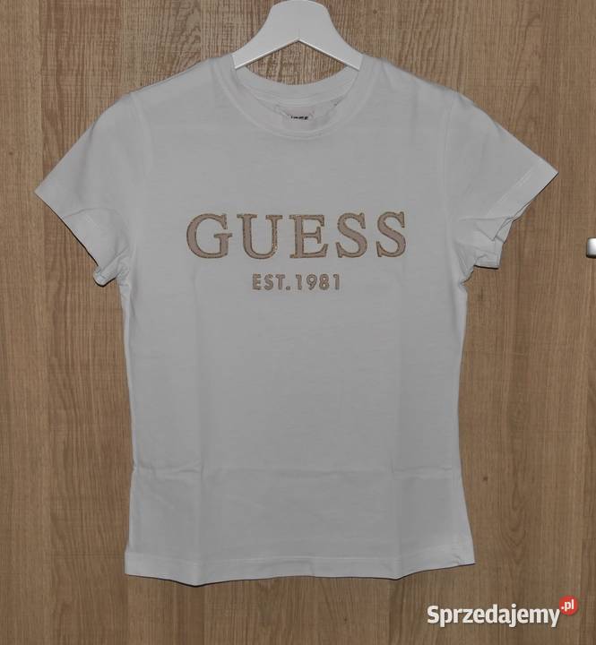 Guess śliczna bluzeczka metaliczna nitka 34 XS Wrocław