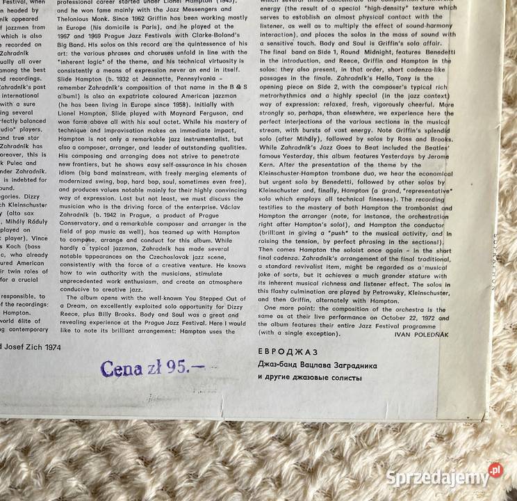 Vclav Zahradnk Big Band Euro Jazz Szczecin