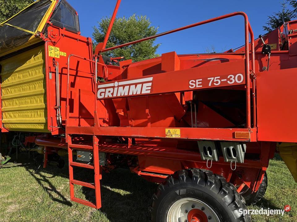 Kombajn GRIMME SE 7530 przystawka do cebuli z Miechów sprzedam
