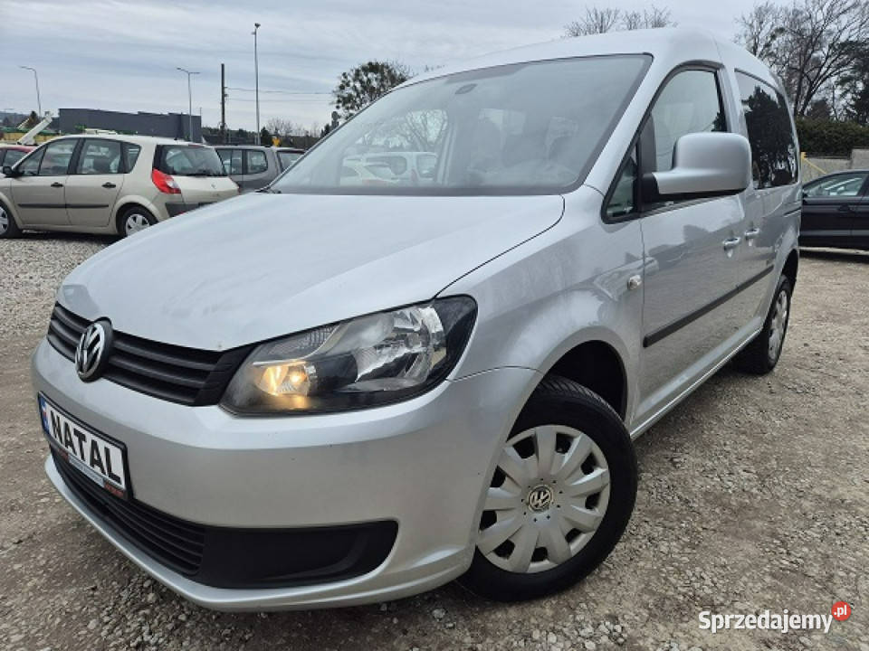 Volkswagen Caddy Stan idealny III 2004 srebrny Caddy Bydgoszcz sprzedam