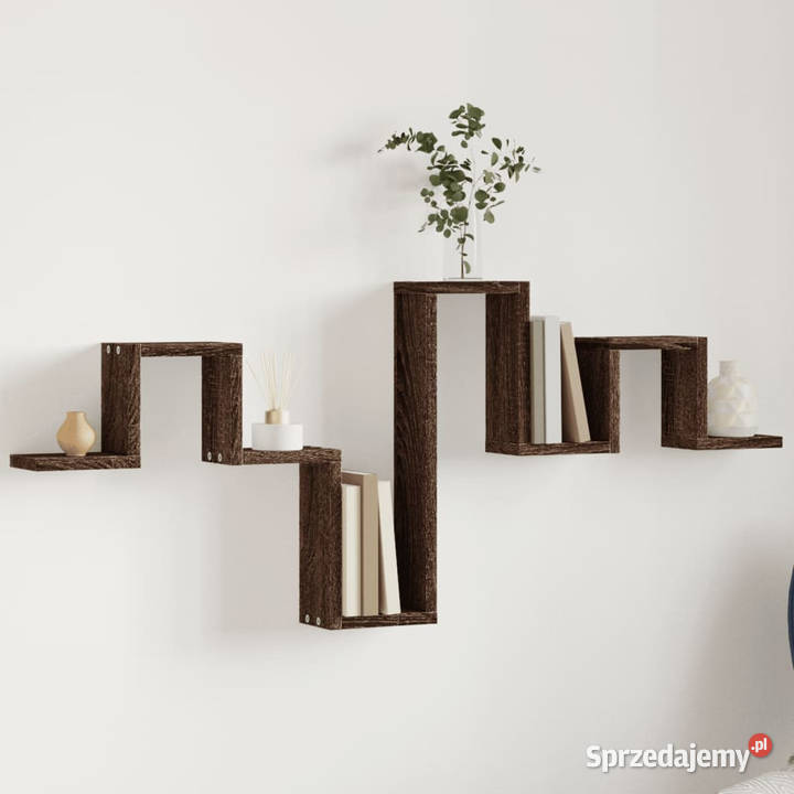Półka wisząca brązowy dąb 1045x10x43 WM840729 Warszawa sprzedam