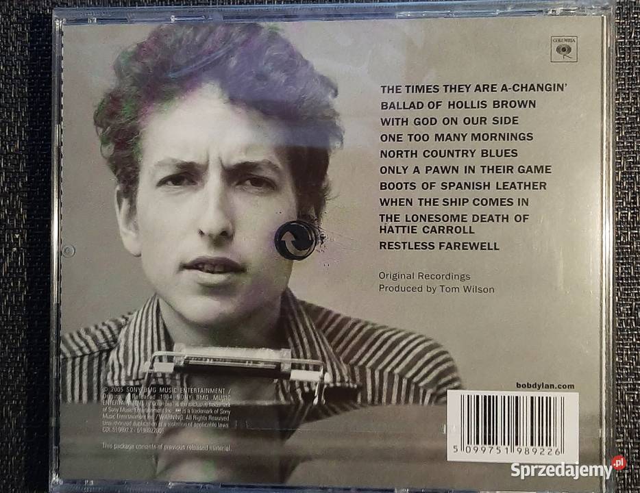 Sprzedam Album CD Bob Dylan The Times They Are A śląskie Katowice