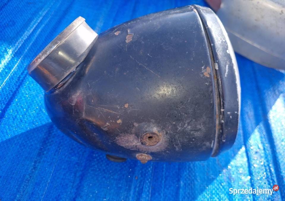 Metalowa lampa przednia licznik wsk pomorskie Gdynia