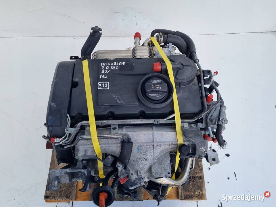 SILNIK KOMPLET Mitsubishi Grandis 20 DID TDI 146 Rudka