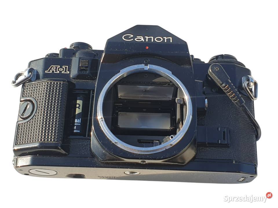 Stary aparat Canon A1 body Canon Data Back Japan Cieszyn sprzedam