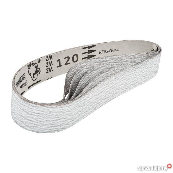 Taśmy szlifierskie 620 x 40 mm ziarnistość 120 Poczesna