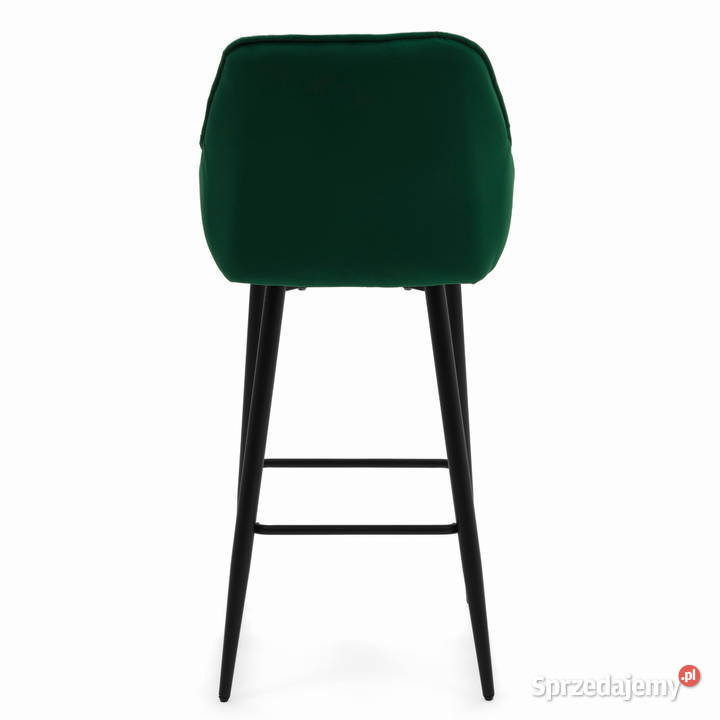 Hoker Tapicerowany Siena Butelkowa Zieleń 107cm Tarchały Małe