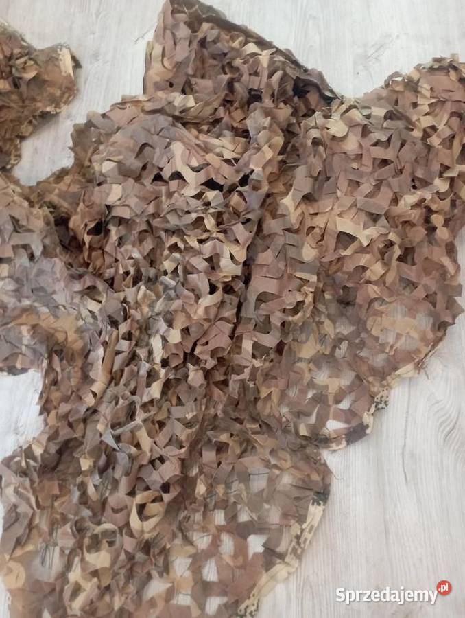 siatka maskująca 6x4 nowa bezowa Częstochowa