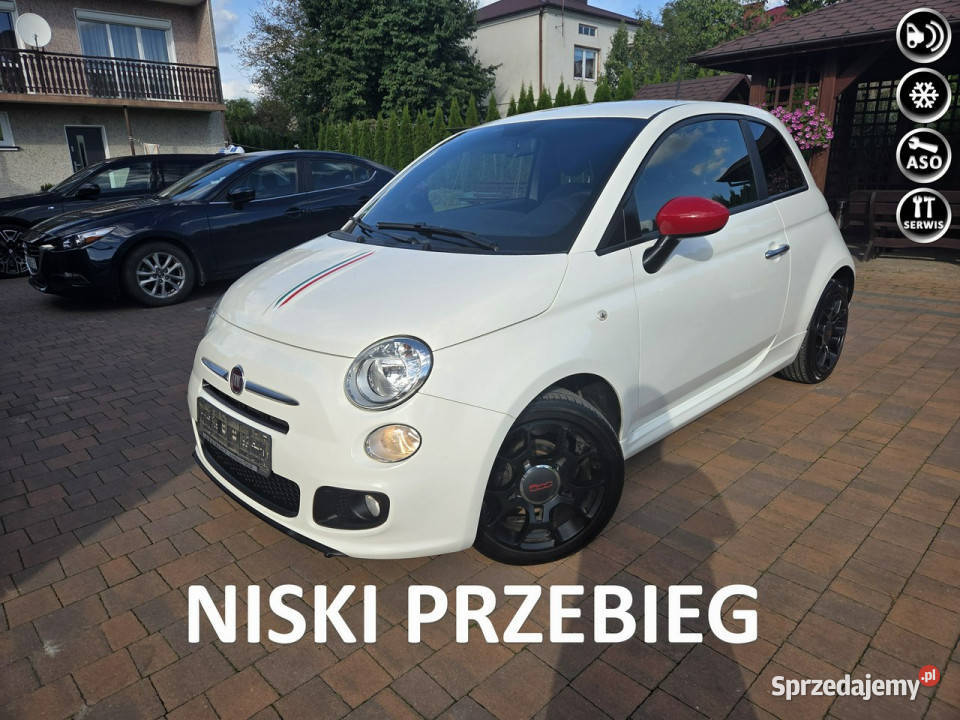 Fiat 500 Bezwypadkowy Super Stan I 2007 klimatyzacja podkarpackie Rzeszów
