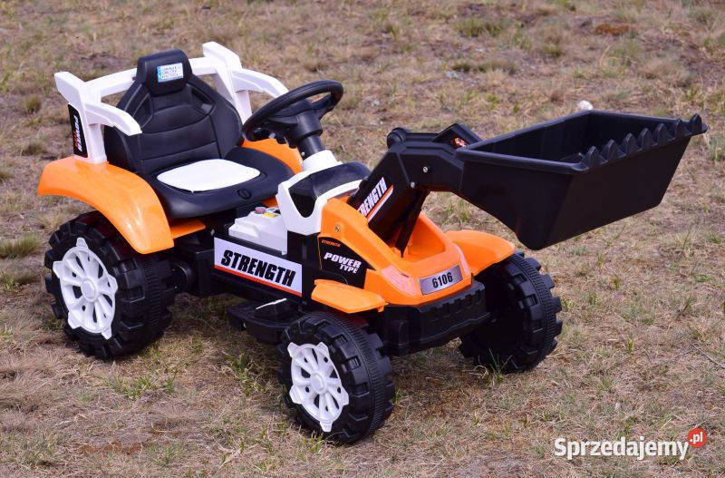 BAWIBUS Traktor KOPARKA NA AKUMULATOR z łyżką Myszków