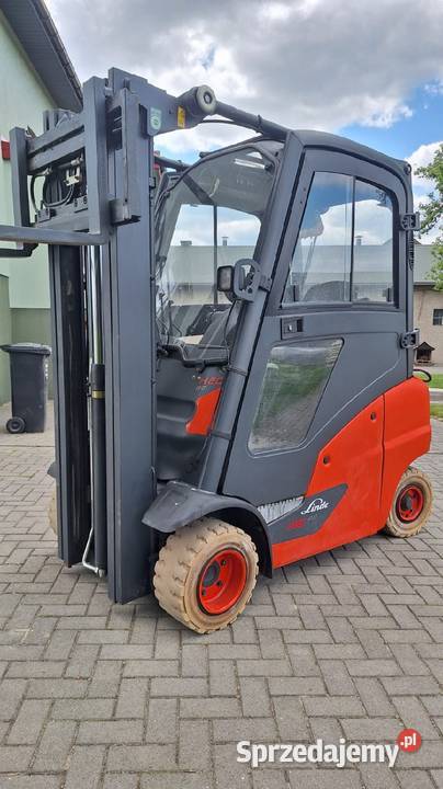 Linde H20 z 2017r wózek widłowy Triplex przesuw Irządze