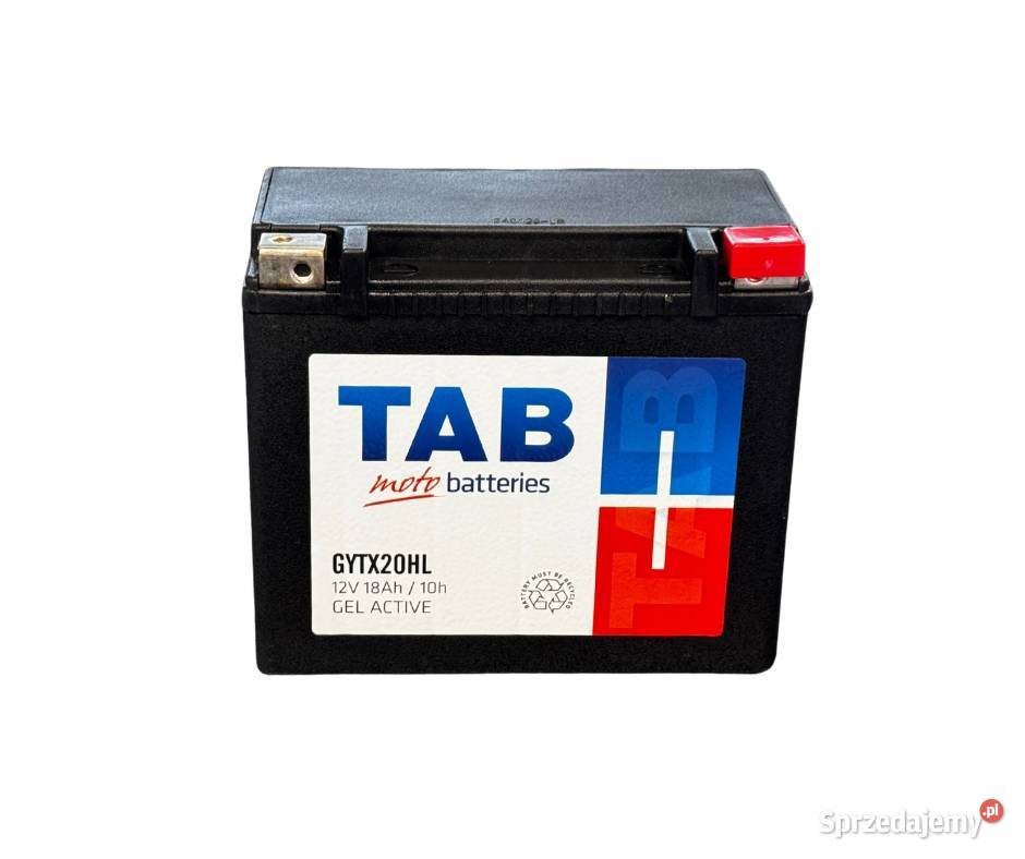 Akumulator TAB 12V 18Ah 310A GYTX20HL YTX20HL osobowe Jasło