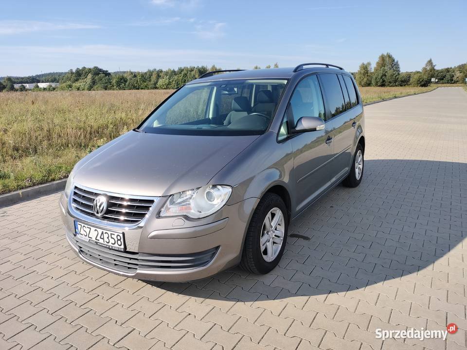 VW Touran 7 osobowy instrukcja gazowa LPG podgrzewane fotele wielkopolskie Okonek
