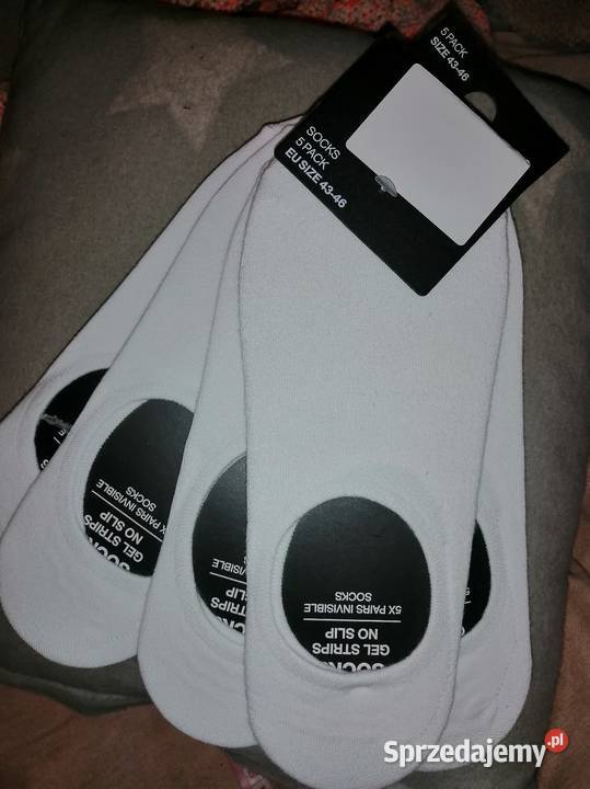 5PACK Zestaw 5par 4346 HOUSE Białe Skarpety biały