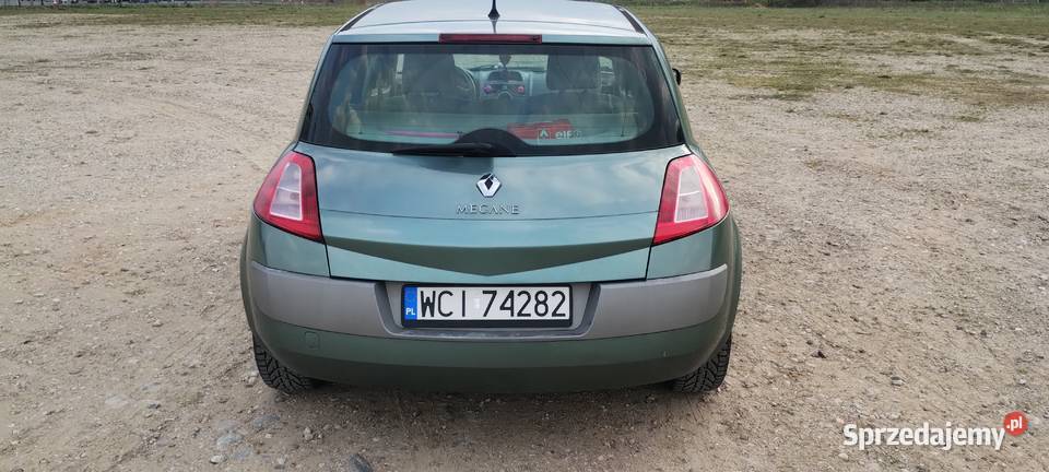 Renault Megane 2 16 LPG manualna Megane mazowieckie Gąsocin