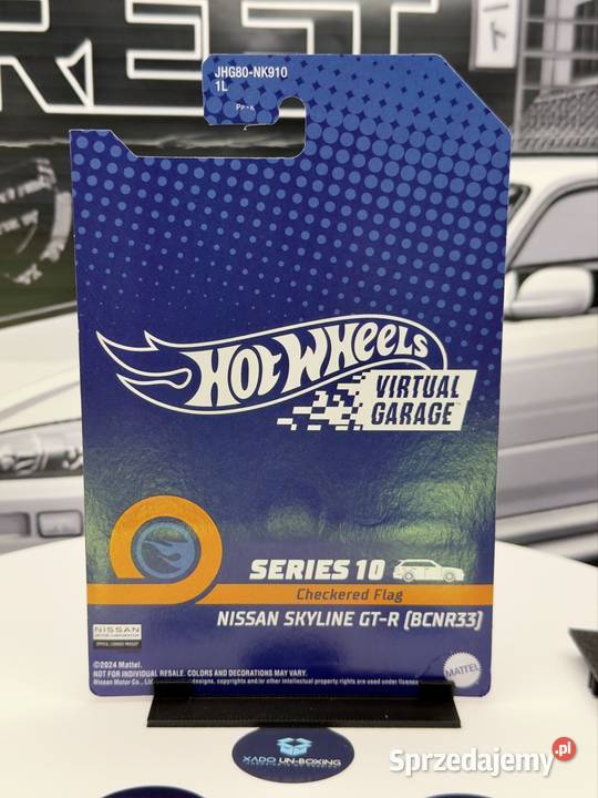 Hot Wheels NFT Nissan Skyline GTR BOX 24 Wrocław sprzedam