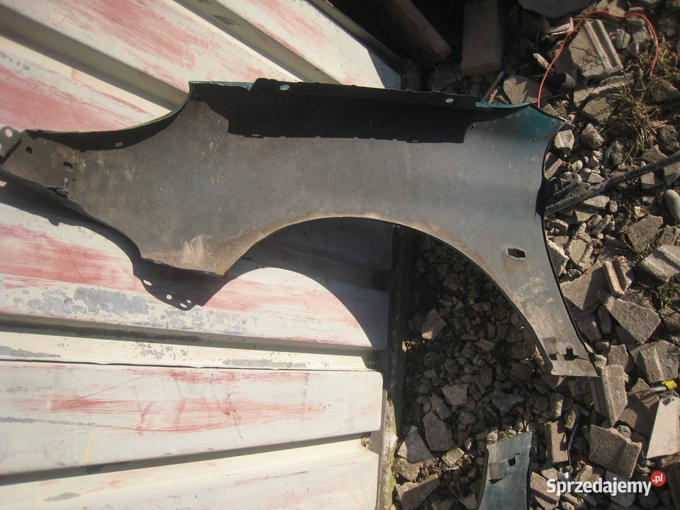 Błotnik przedni prawy Peugeot 206 zielony KRG