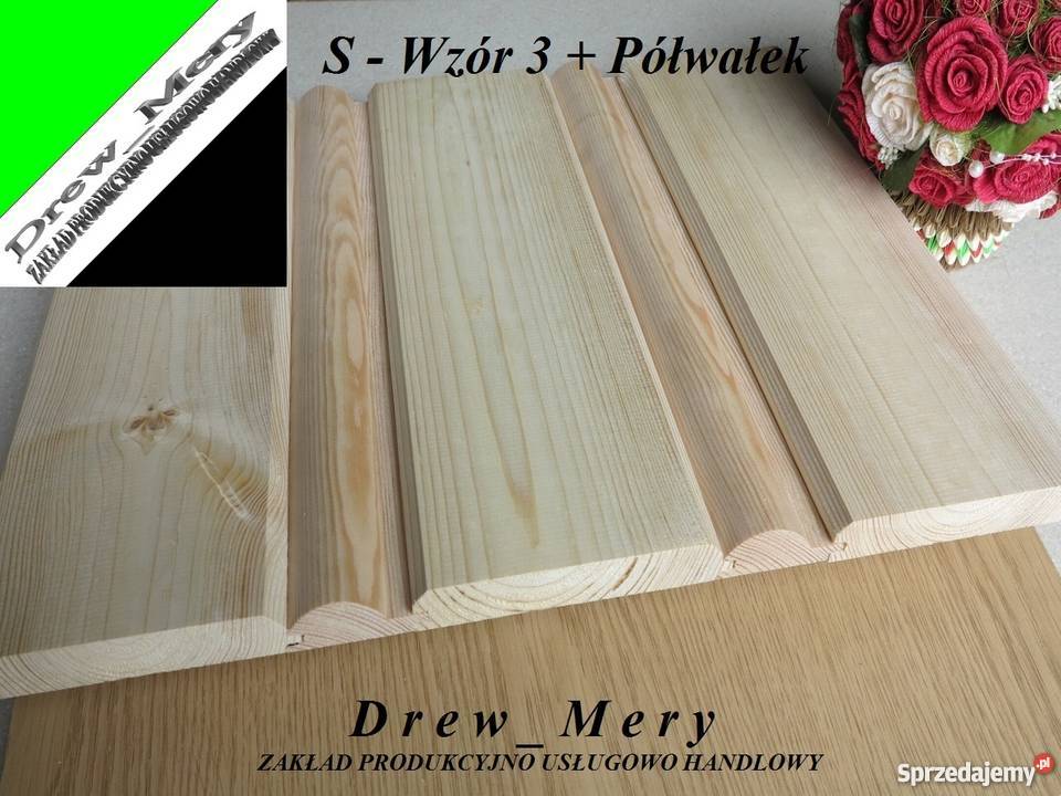 Deska Elewacyjna Półokrągła Imitacja Bala zewnętrzne podkarpackie Nisko