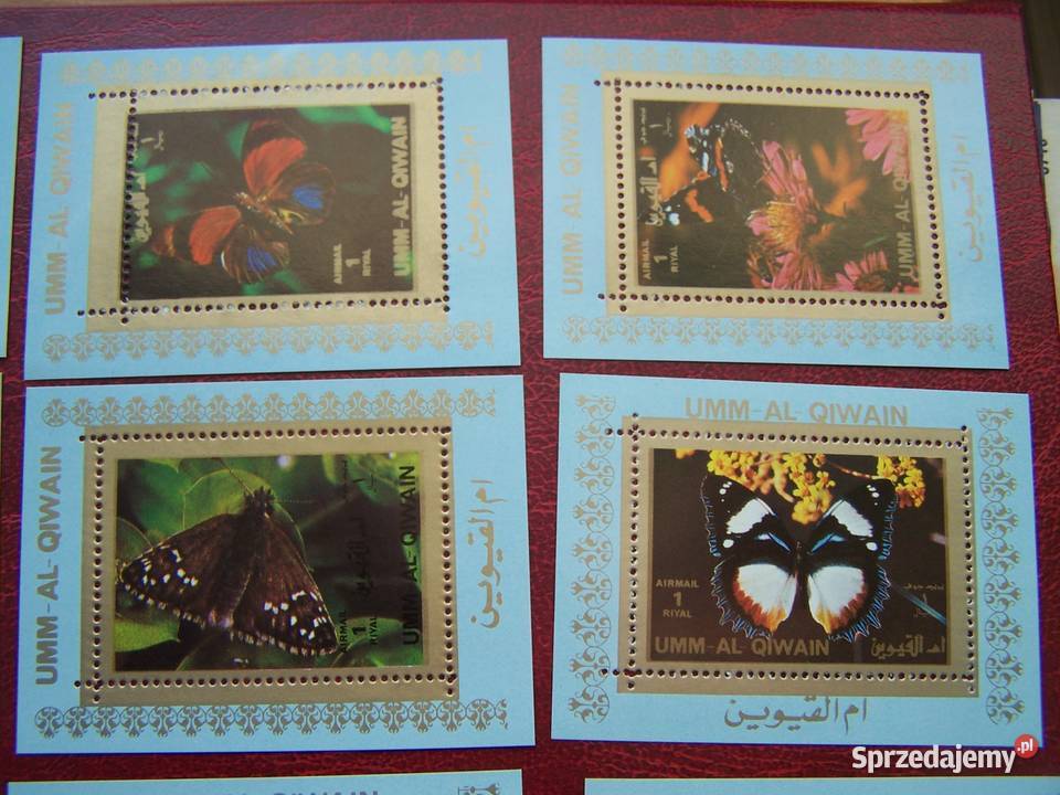 Umm Al Quiwain ZEA MNH motyle nieb śląskie Tychy