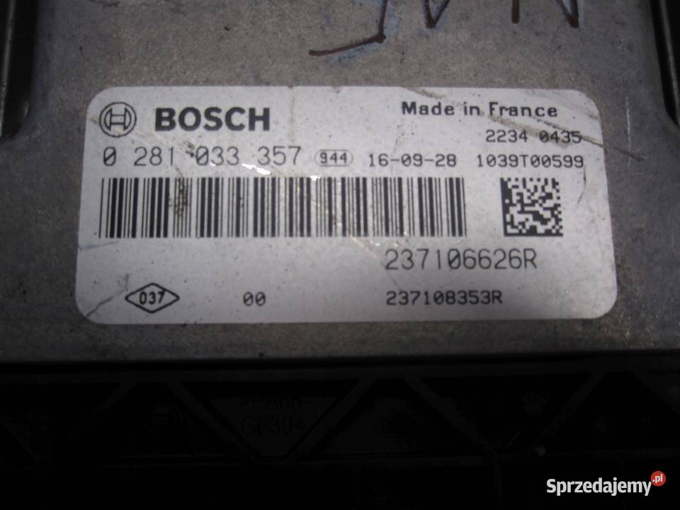 OPEL VIVARO B TRAFIC III 15r sterownik silnika Części samochodowe świętokrzyskie Kielce