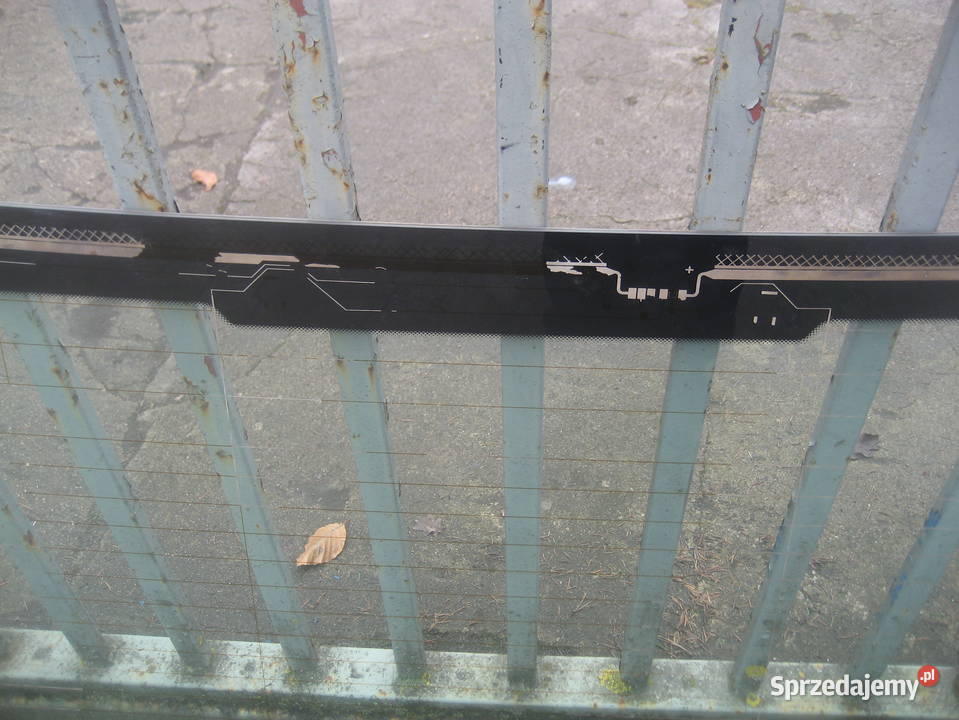 bmw g11 g12 1520r szyba tył zielona uszkodzona wielkopolskie