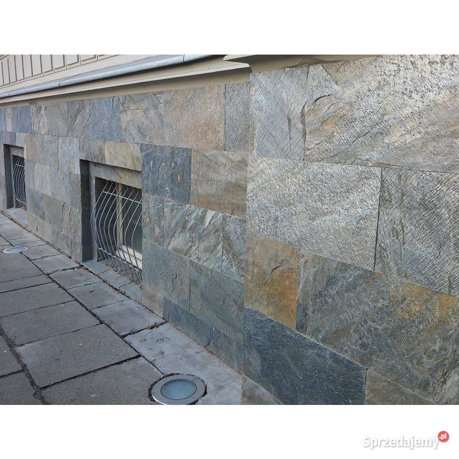 Płytki Łupek Deoli Green naturalny 60x30x12 Pozostałe