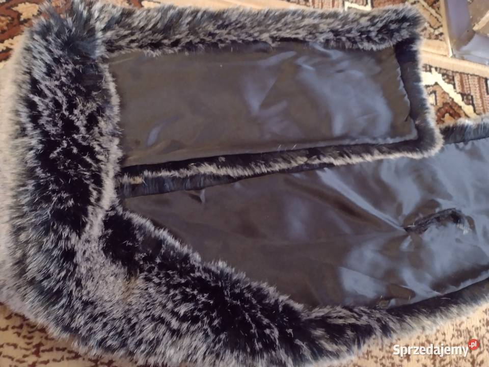 ZARAOgromna futrzana etola szal futerko z Dla kobiet Kraków