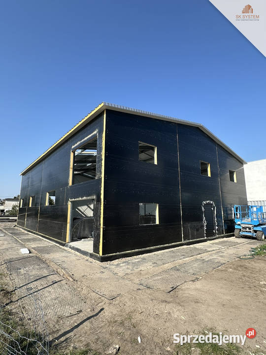 Hala 300 m2 stalowa magazyn warsztat płyta Bydgoszcz