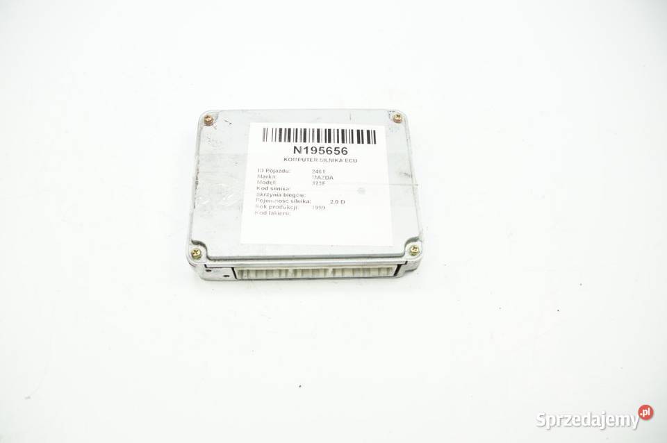 KOMPUTER SILNIKA ECU MAZDA 323F RF3F18881C osobowe kujawsko-pomorskie Lipno