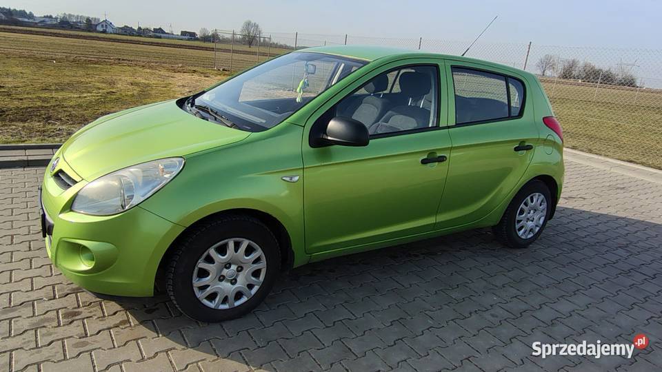 Hyundai i20 zielona żabka Łódź