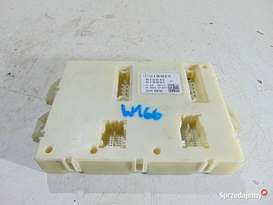 MODUŁ STEROWNIK SAM ML W166 30 CDI A1669008703 osobowe wielkopolskie