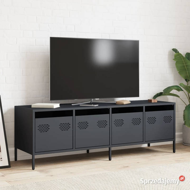 Szafka RTV antracyt 135x39x435 stal walcowana na Warszawa sprzedam