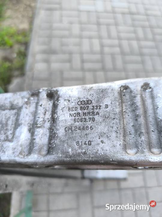 Belka tylna zderzaka wzmocnienie Audi A4 b7 Głogów sprzedam