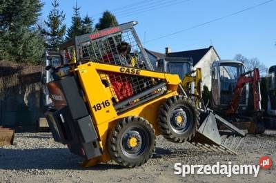 Mini Ładowarka miniładowarka CASE 1816 12T WIDŁY Złoczew