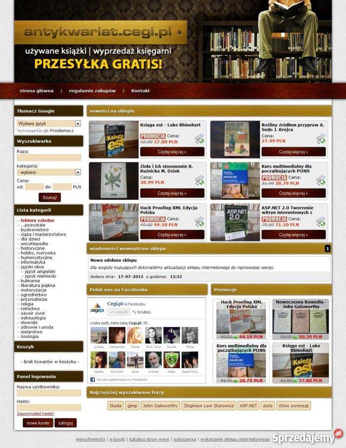 Strony www i sklepy internetowe mazowieckie Warszawa