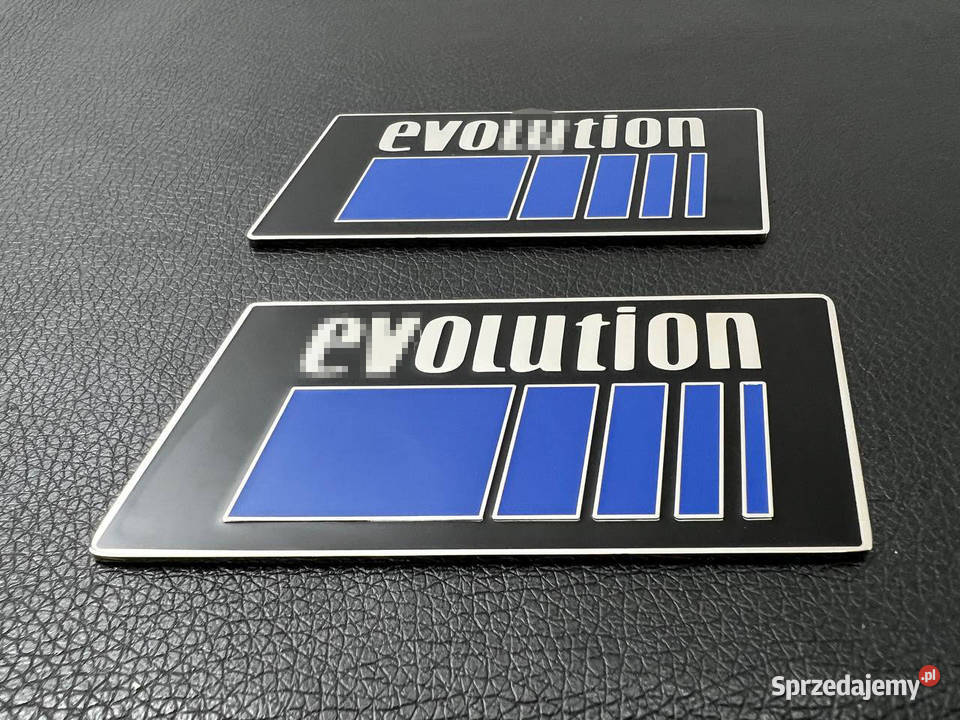 Zestaw emblematow Mercedes W201 190E Evolution Emblematy lubelskie Chełm
