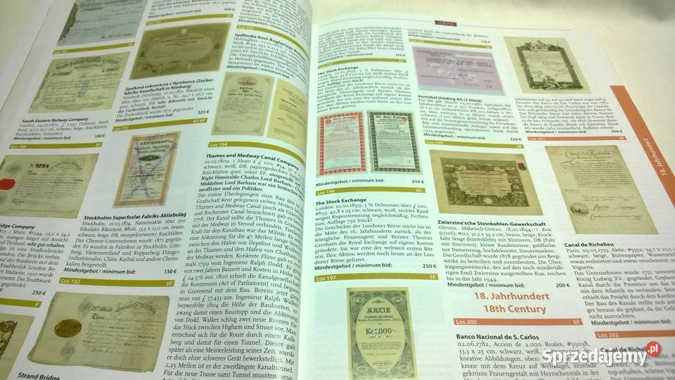katalog aukcyjny papierów wartościowych 56 Numizmatyka Warszawa