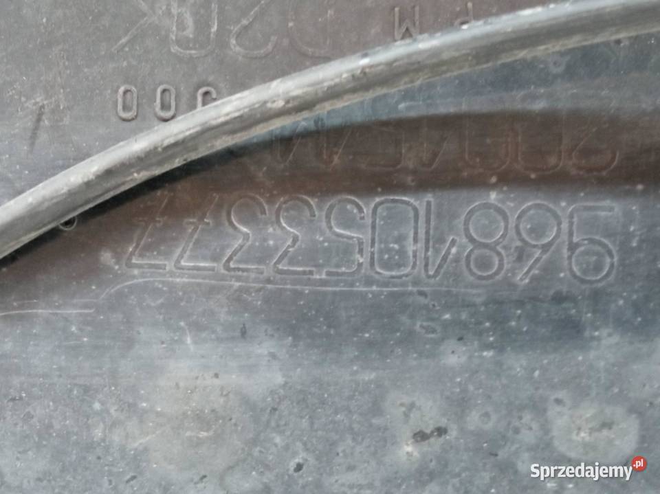 OSŁONA GÓRNA PASA PRZEDNIEGO 9681053377 Citroen